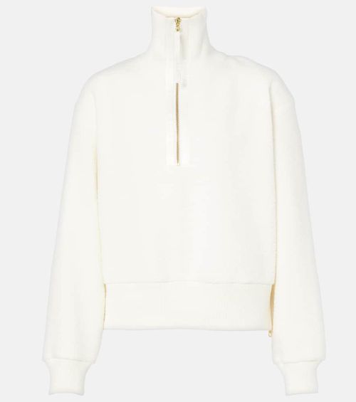 Roselle half-zip fleece sweatshirt