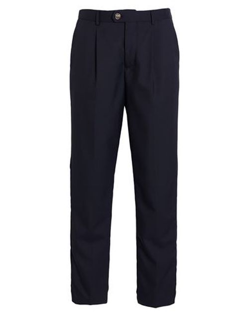 Man Pants Navy Size 36 Virgin Wool