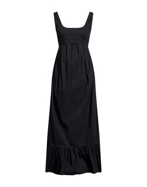 Woman Maxi dress Black Size M Cotton