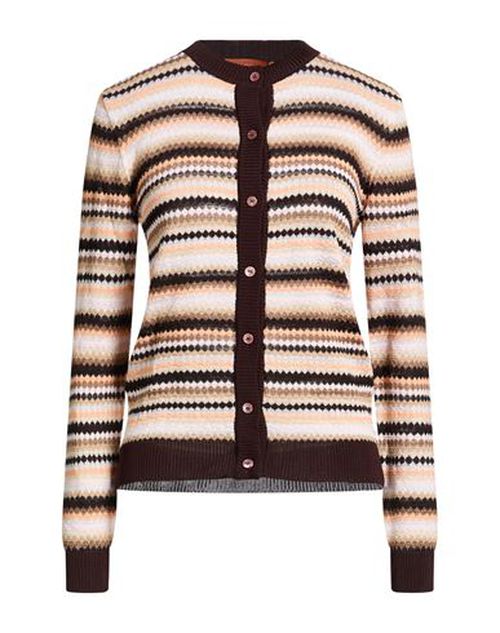 Woman Cardigan Salmon pink Size 0 Cotton, Viscose