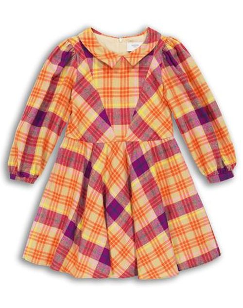 Kid Girl Kids' dress Orange Size 10 Cotton