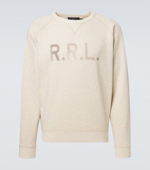 Logo cotton-blend sweatshirt