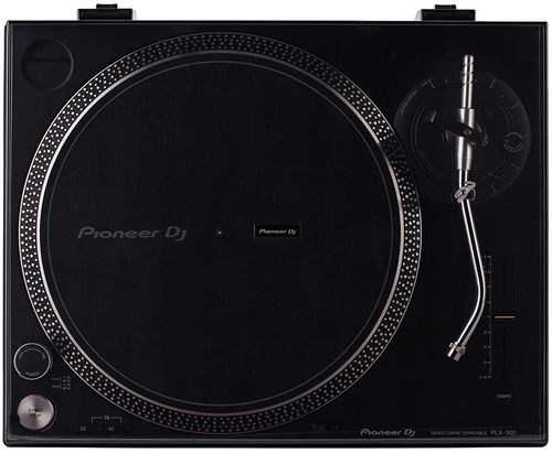 Pioneer DJ ブラック PLX-500 ターンテーブル