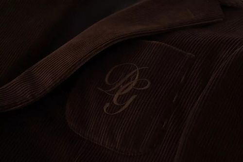 Brown Corduroy Blazer — Brown