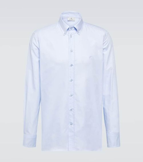 Logo cotton Oxford shirt