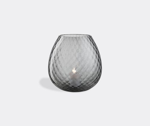 'macramé' Candle Holder, Extra Large, Grey