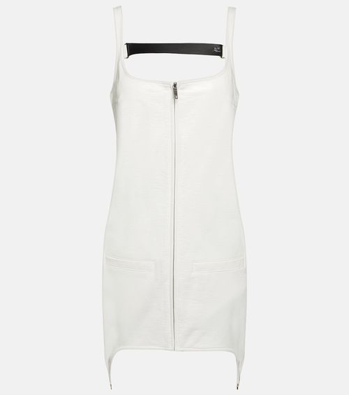 Cotton-blend minidress