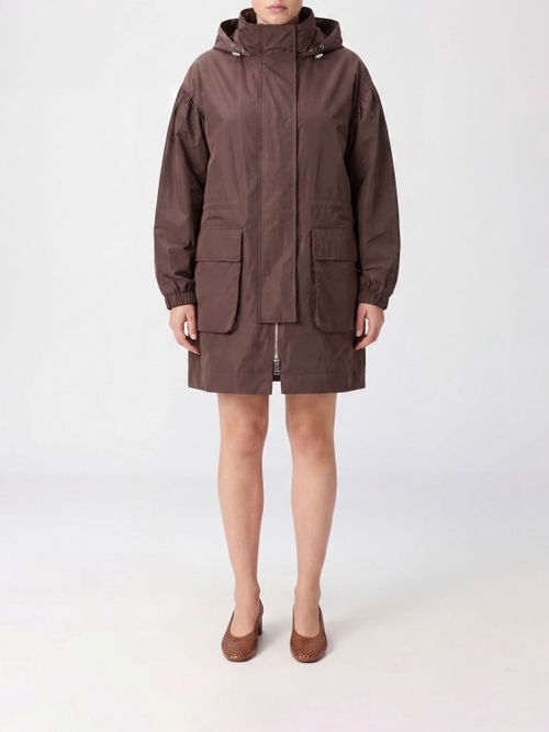 Coat Woman color Brown