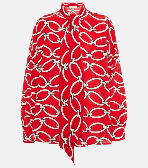 Chain 1967 silk blouse