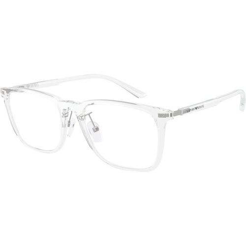 Emporio Armani Unisex Emporio Armani EA3263D 6344 Optical frames Injected Transparent Transparent Pillow Norma