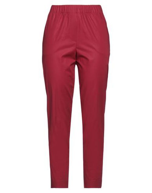Woman Pants Red Size 6 Cotton, Elastane