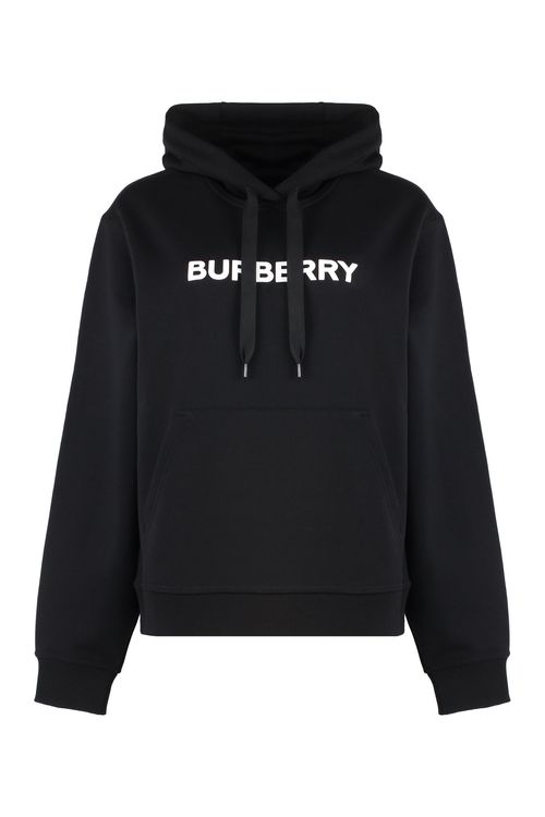 Logo Cotton Hoodie - Men