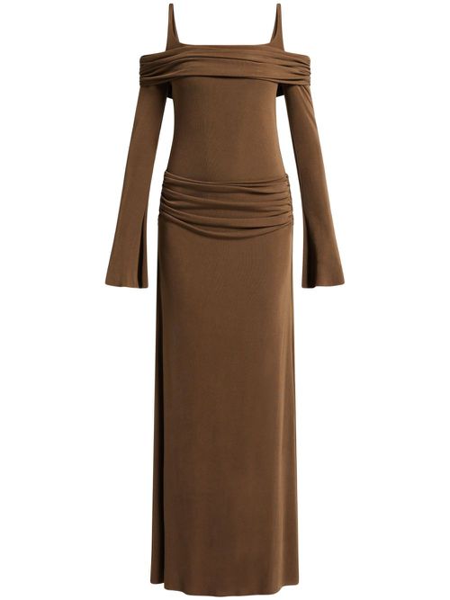 Rosa maxi dress - Brown