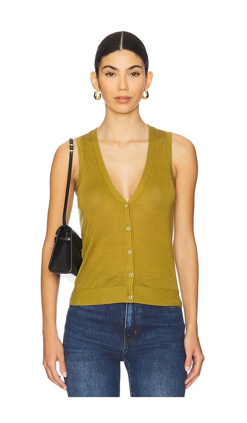 EAVES Dene Vest in Beige. L. Also in