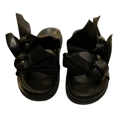 Sandals Leather for Female 38 EU