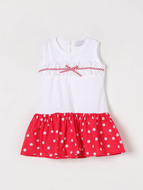Romper MONNALISA Kids color Red