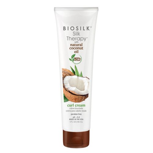 BioSilk Organic Silk Therapy Coconut Curl Cream 148ml