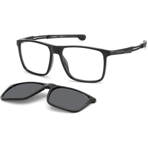 Carrera Man Carrera CA 4020/CS 807/M9 Optical frames Polyamide Black Grey Squared Polarized Clip-on
