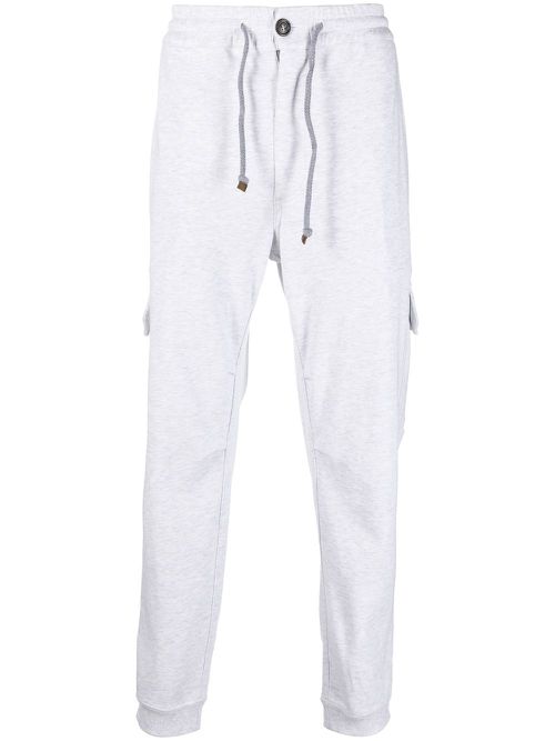 Drawstring track pants - Grey