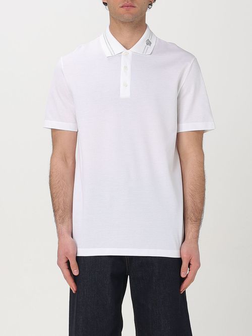 Polo Shirt Men color White