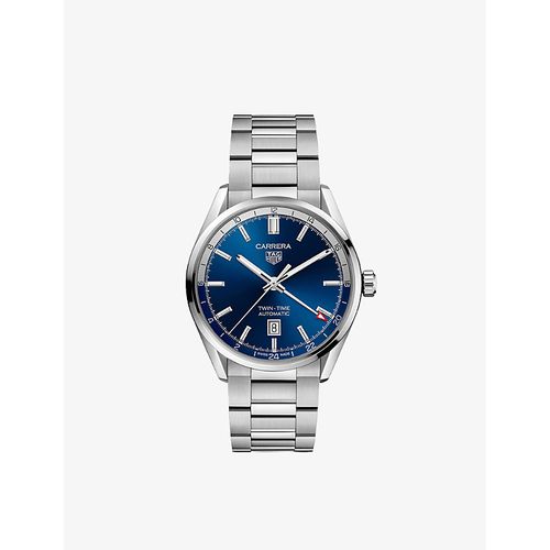 Mens Blue WBN201A.BA0640 Carrera Stainless-steel Automatic Watch