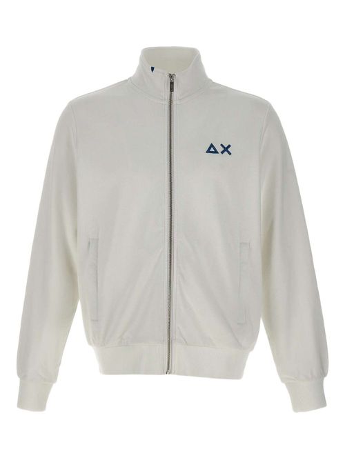 Zip-up athletic jacket - Neutrals