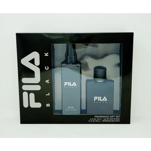 Mens Black Gift Set Fragrances 843711365644