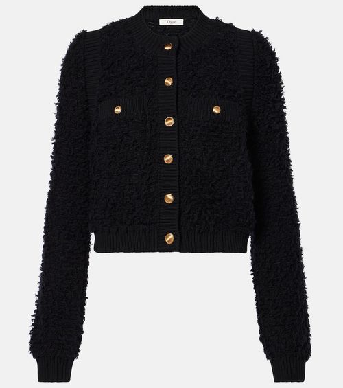 Chloé Cropped tweed jacket