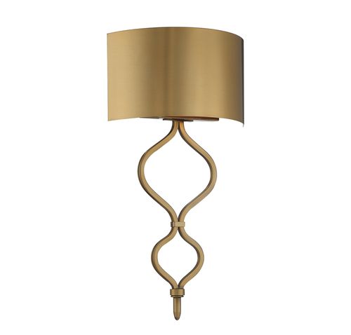 Savoy House Como Wall Sconce in Warm Bras