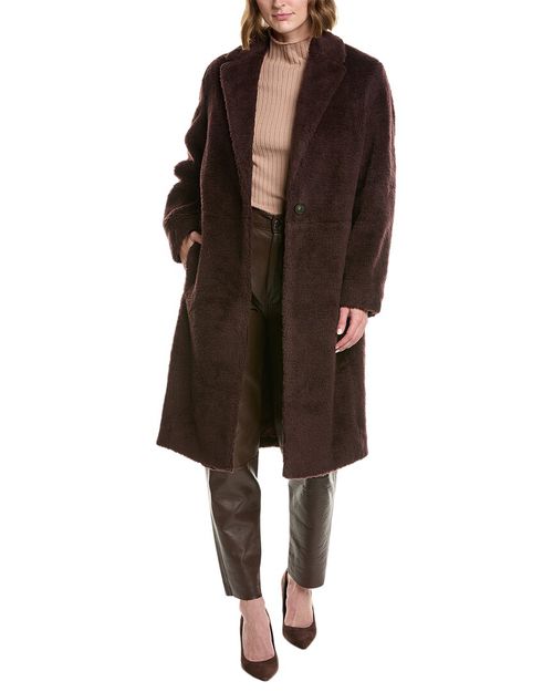 Wool-Blend Coat