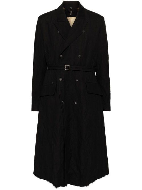 Single breasted coat - Black