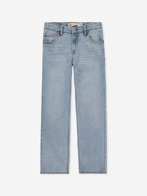 Levi's Kids Wear Boys 551Z Authentic Straight Jeans in Blue 10 Yrs