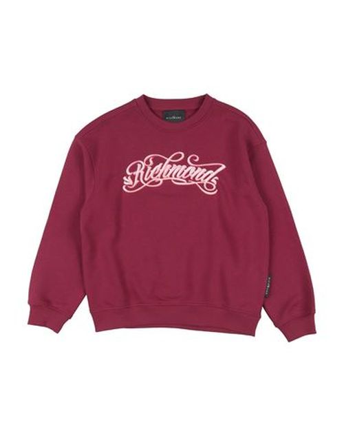 Kid Boy Sweatshirt Burgundy Size 12 Cotton, Polyester