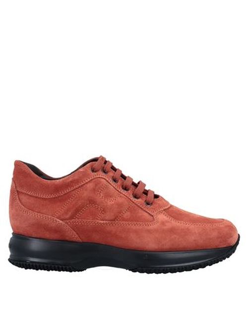 Interactive Man Sneakers Rust Size 6.5 Leather