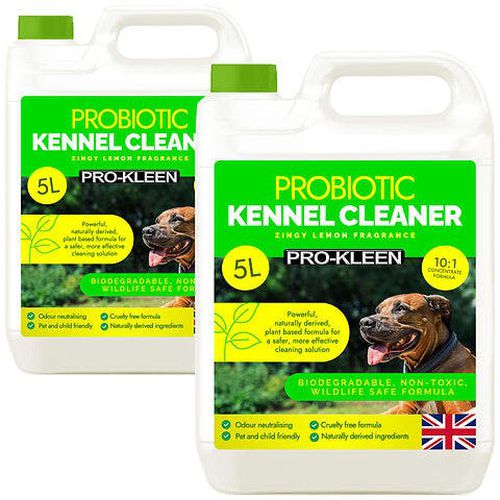 ProKleen Pro-Kleen ProBiotic Kennel Cleaner 10L, Cleans & Neutralises Odours, Biodegradable, Non-Toxic, Wildlife & Pet Safe Lemon