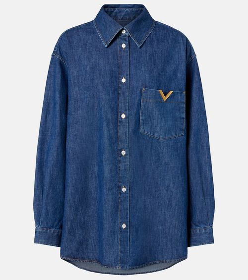 VGold chambray shirt