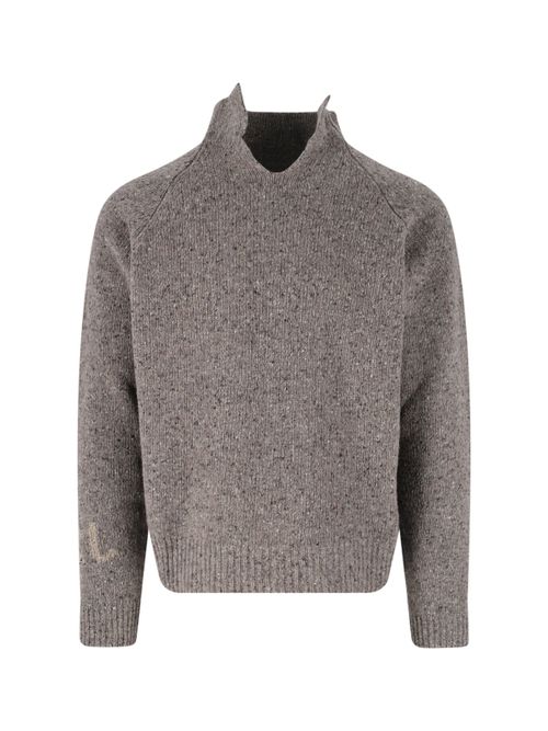 Wool Blend Crewneck Sweater