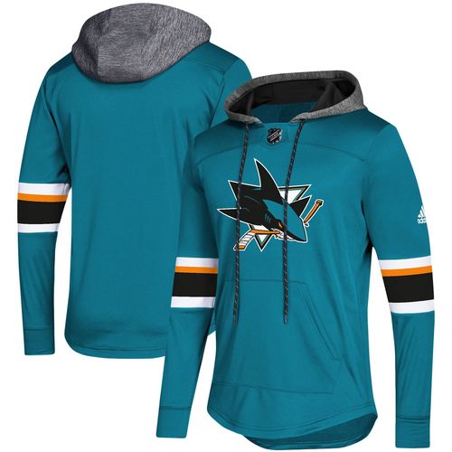 Men's NHL San Jose Sharks Platinum Jersey Hoodie Sweaters
