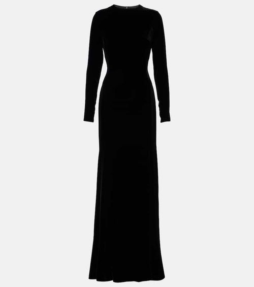 Velvet gown