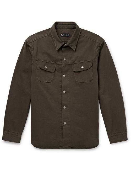 Cotton-Twill Overshirt