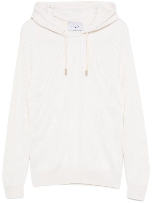 Cashmere hoodie - White