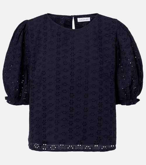 Dalyn embroidered cotton blouse