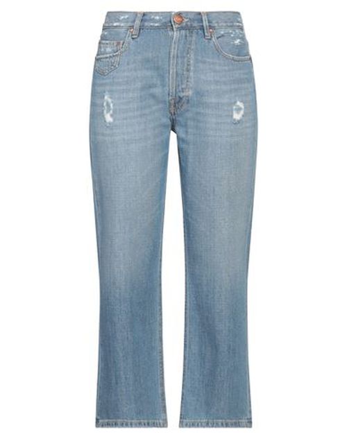 Woman Jeans Blue Size 30 Cotton