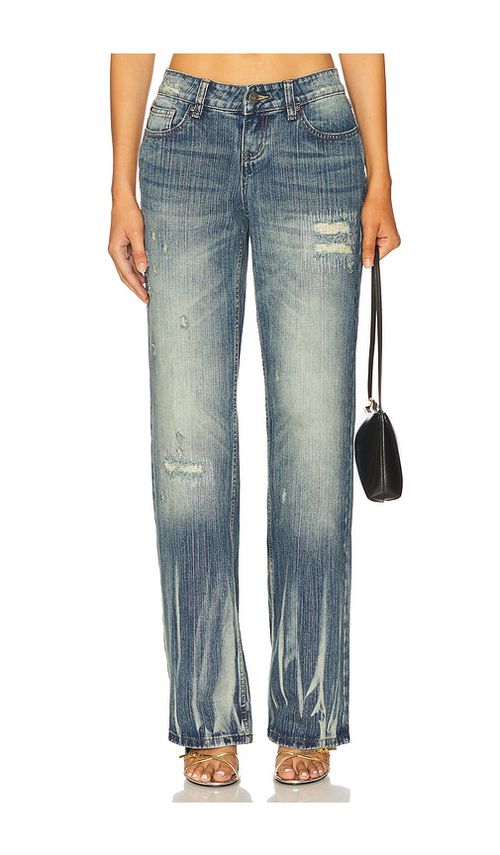 Jaded London Hunter Straight Leg in Blue. -  34 also in 24, 25, 26, 28