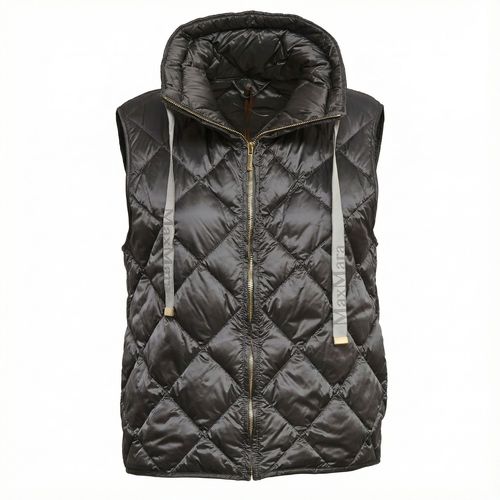 Quilted High Collar Vest for Women