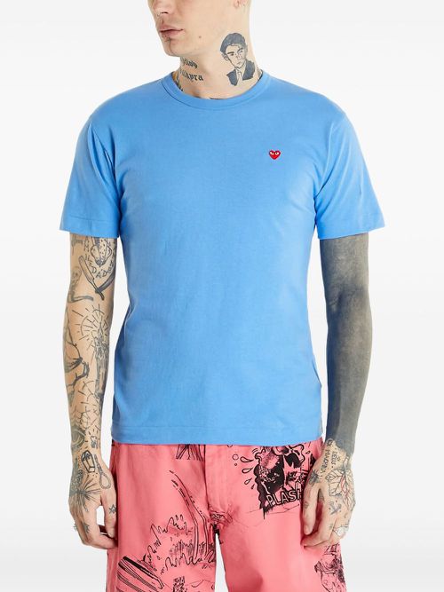 Heart Logo T-shirt - Blue