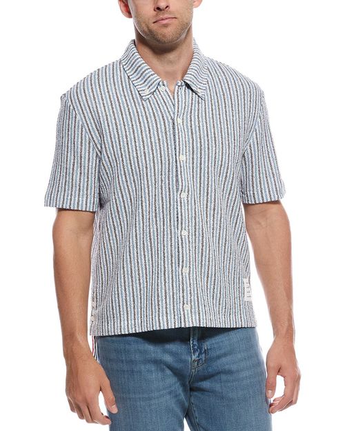 Terry Button Shirt