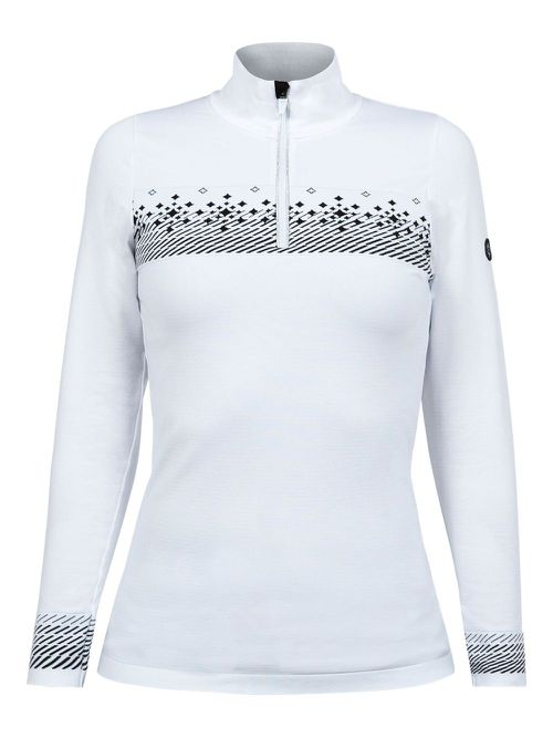 NEWLAND logo-patch ski sweatshirt - White