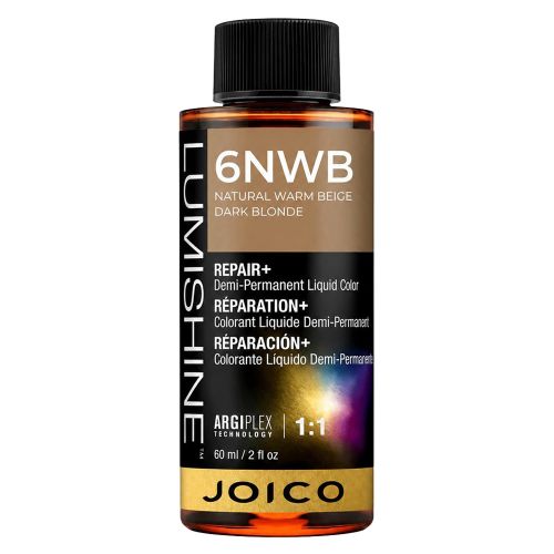 LumiShine Demi-Permanent Liquid Color - 6NWB - Natural Warm Beige Dark Blonde