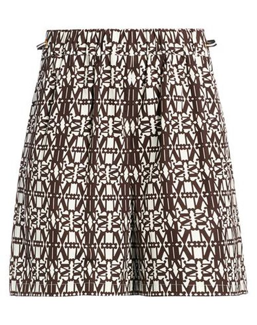 Woman Shorts & Bermuda Shorts Dark brown Size 4 Cotton